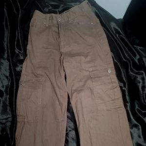 New Brown Cargo Pants